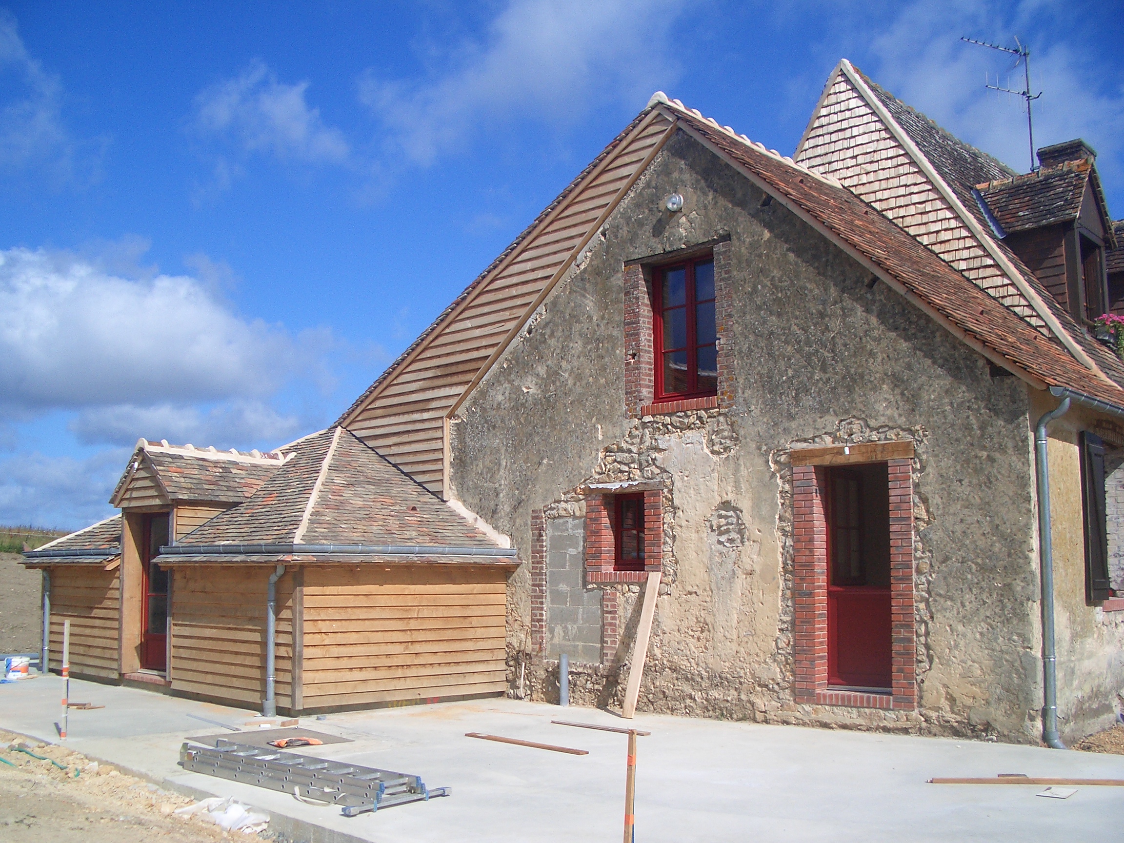 Agrandissement aspect traditionnel