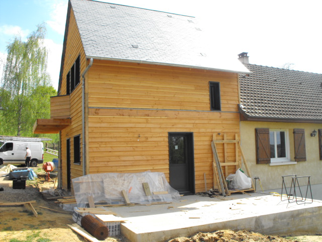 Agrandissement d'un pavillon 