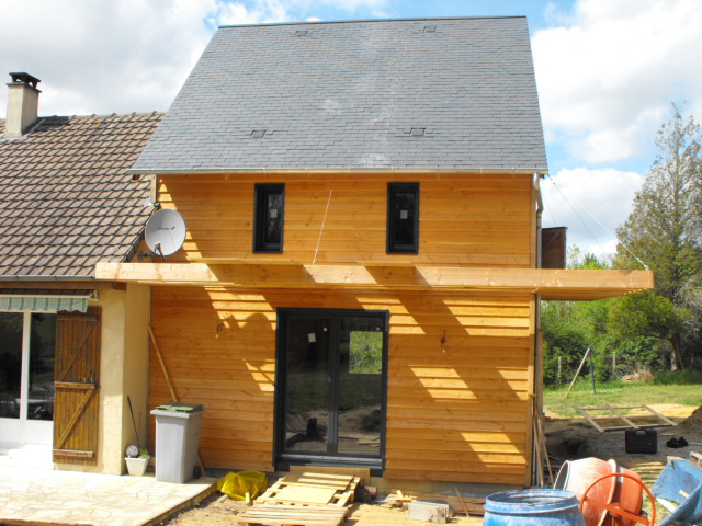 Agrandissement d'un pavillon 