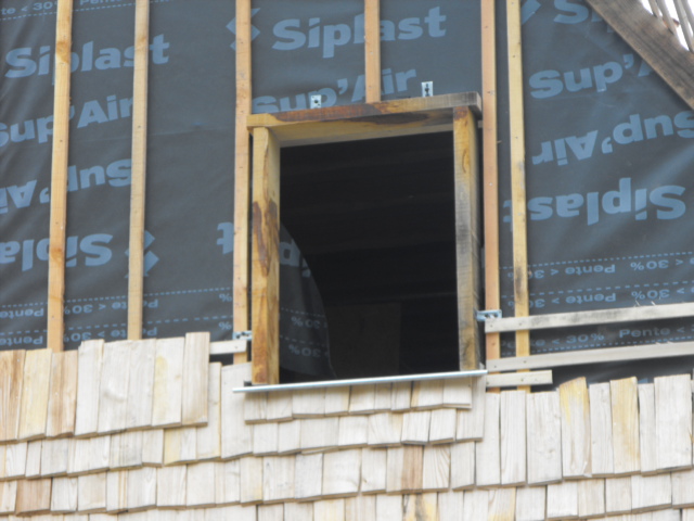 Restauration d'un pignon du XVI ème siècle