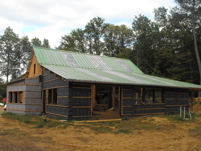 Construction d'un bâtiment agricole 