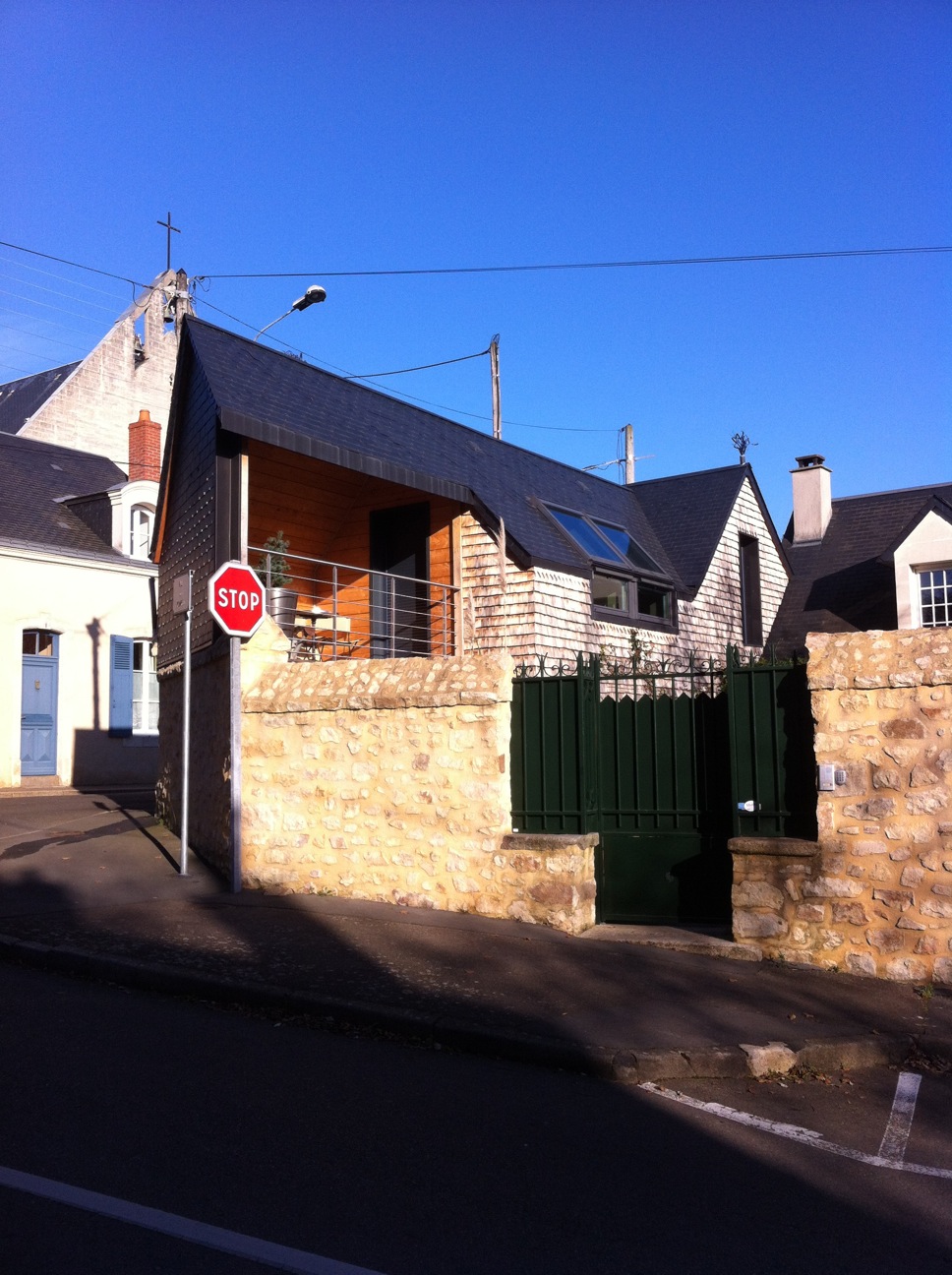 Agrandissement avec surélévation de garage