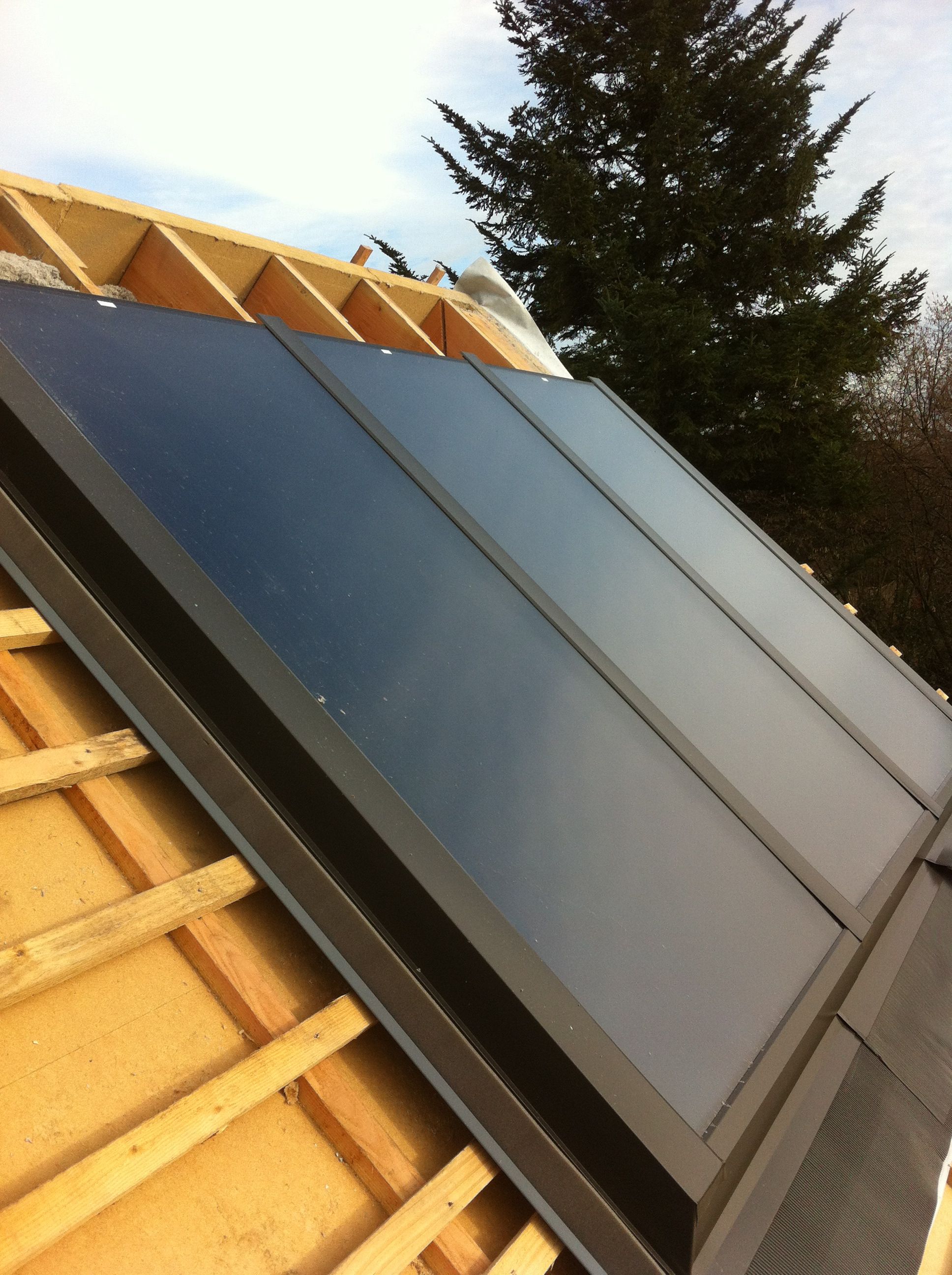 Construction d'une maison bois et paille