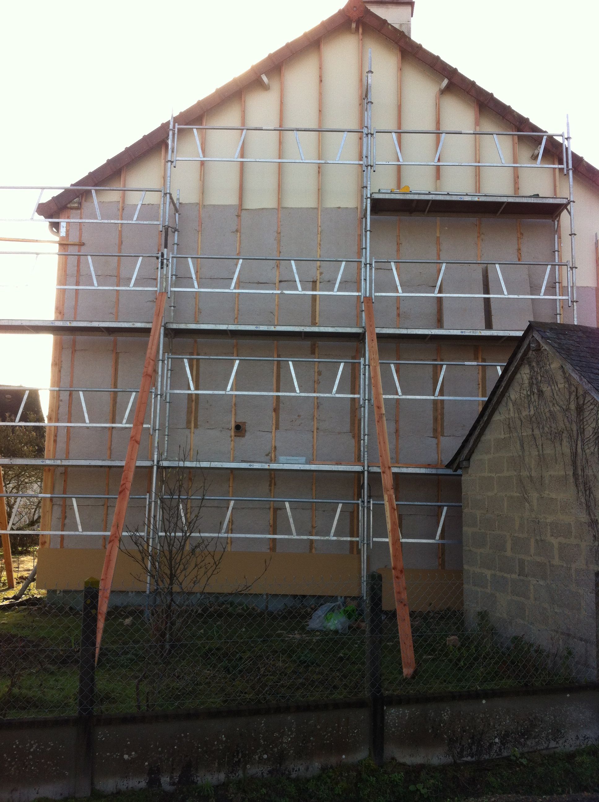 Isolation extérieure complète des murs