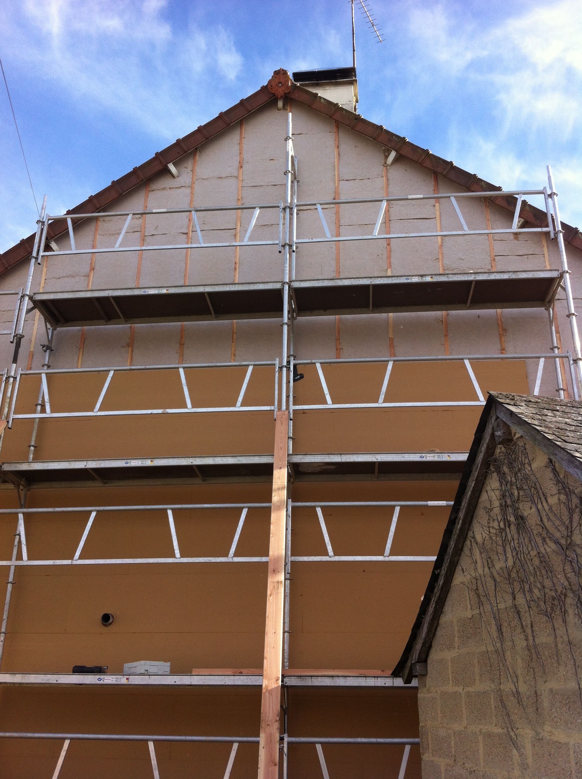 Isolation extérieure complète des murs