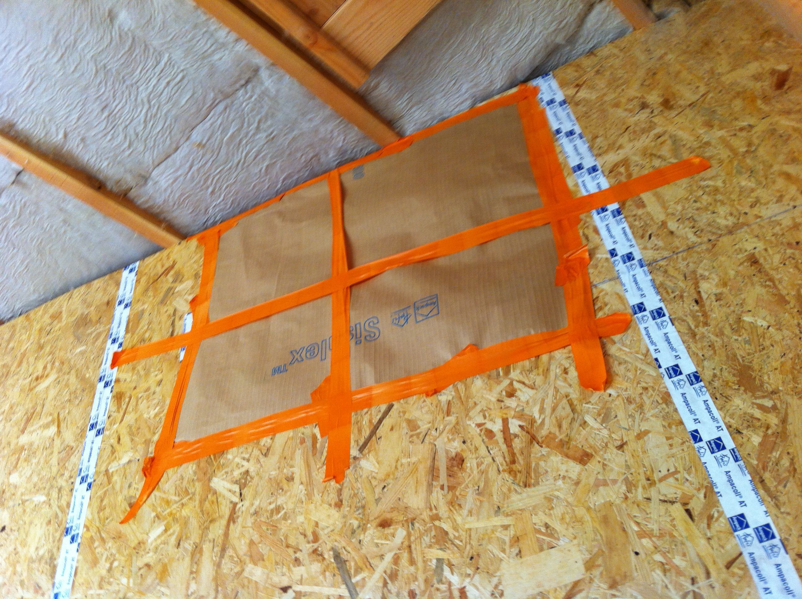 Test intermédiaire d'infiltrométrie