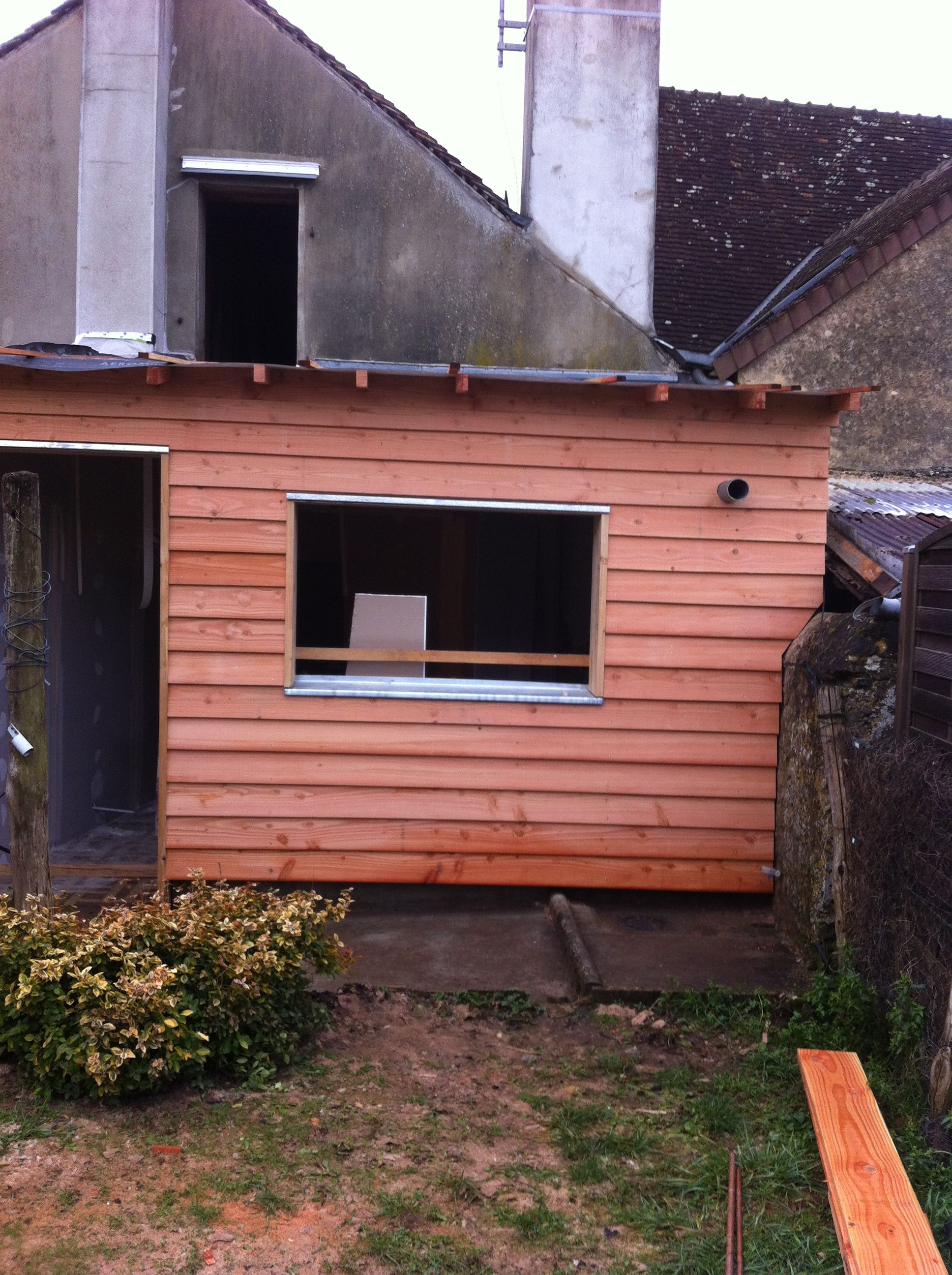 Extension petite maison de bourg