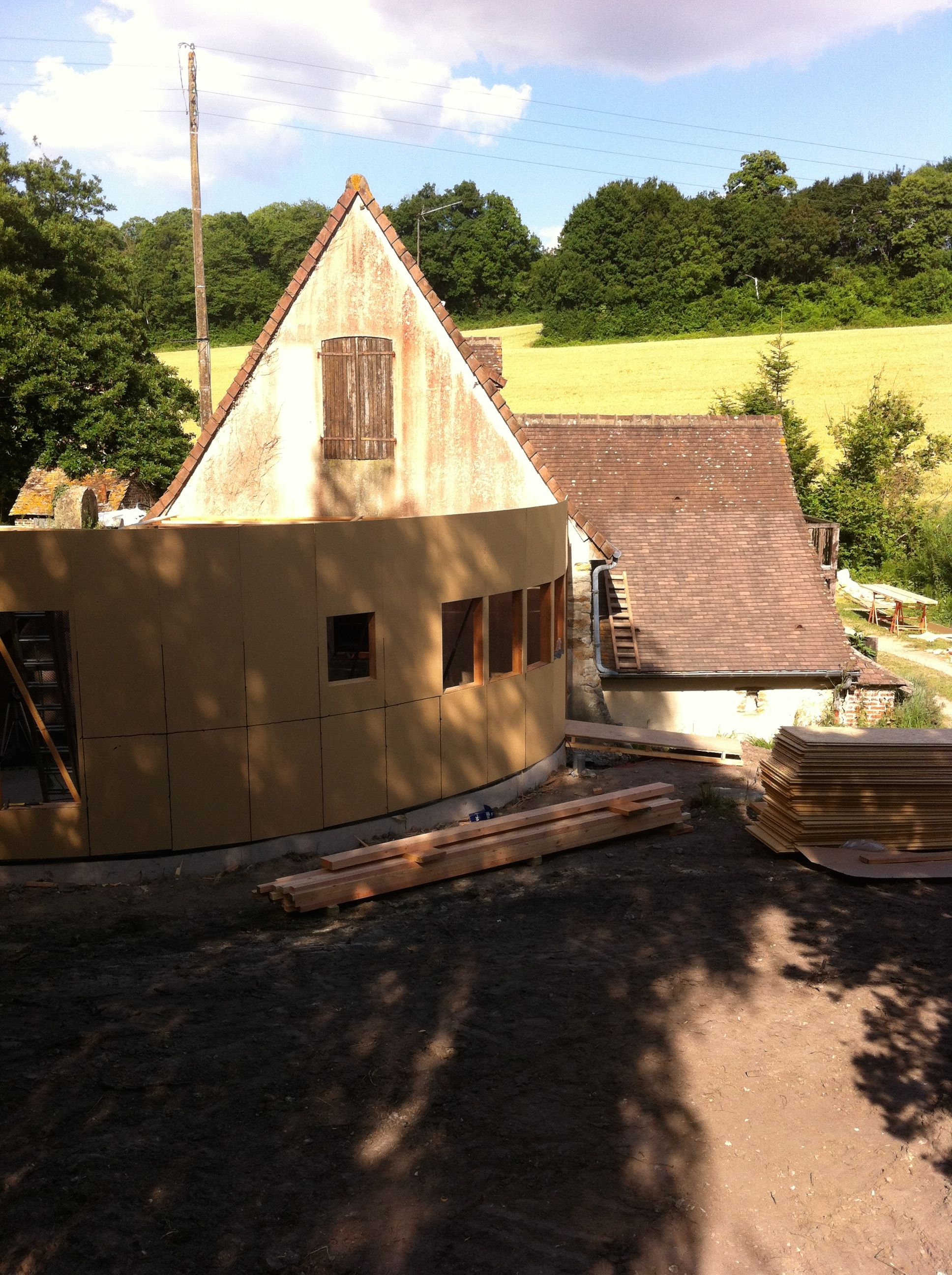 Agrandissement d'un moulin