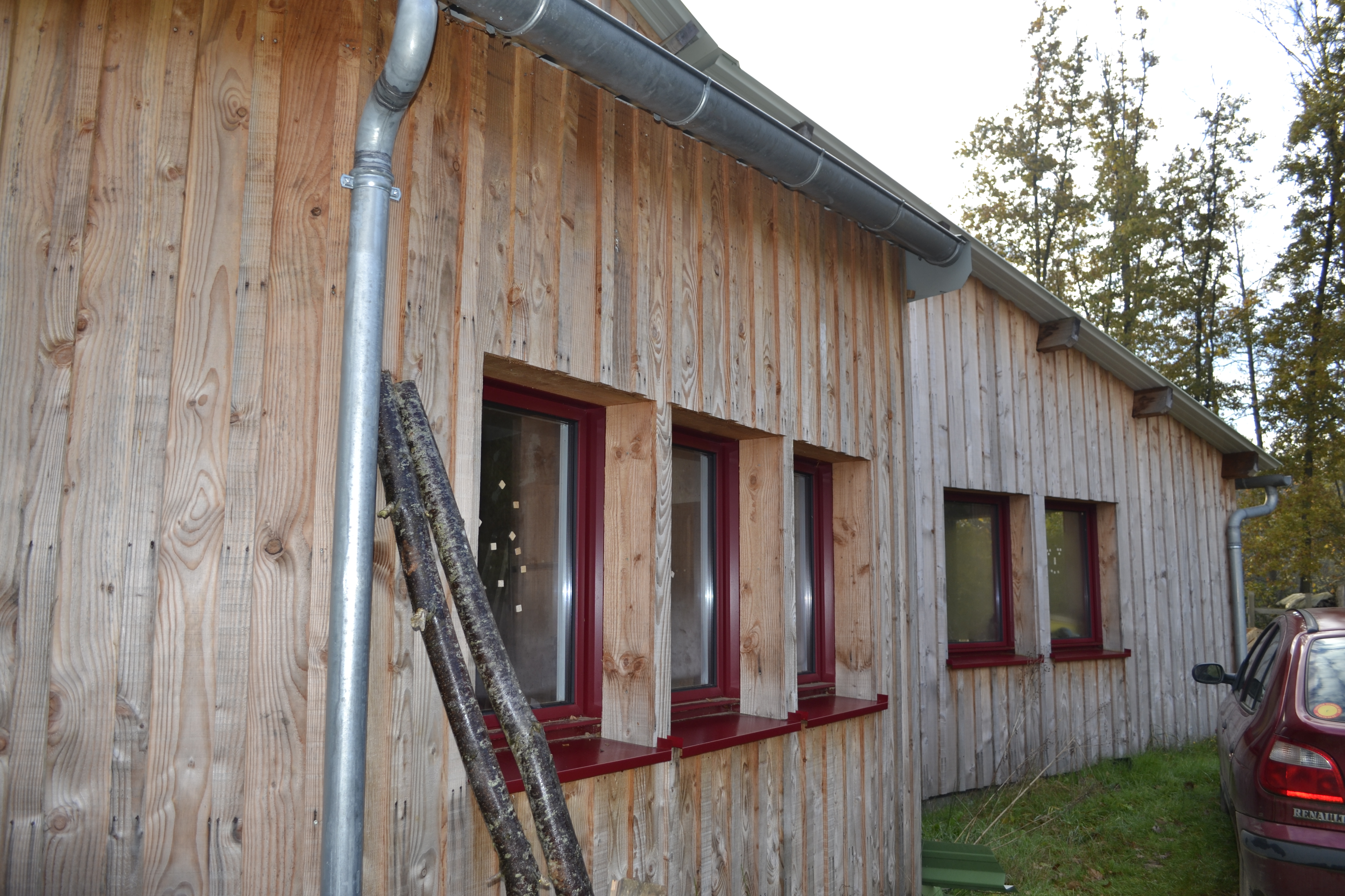 Construction d'un bâtiment agricole 