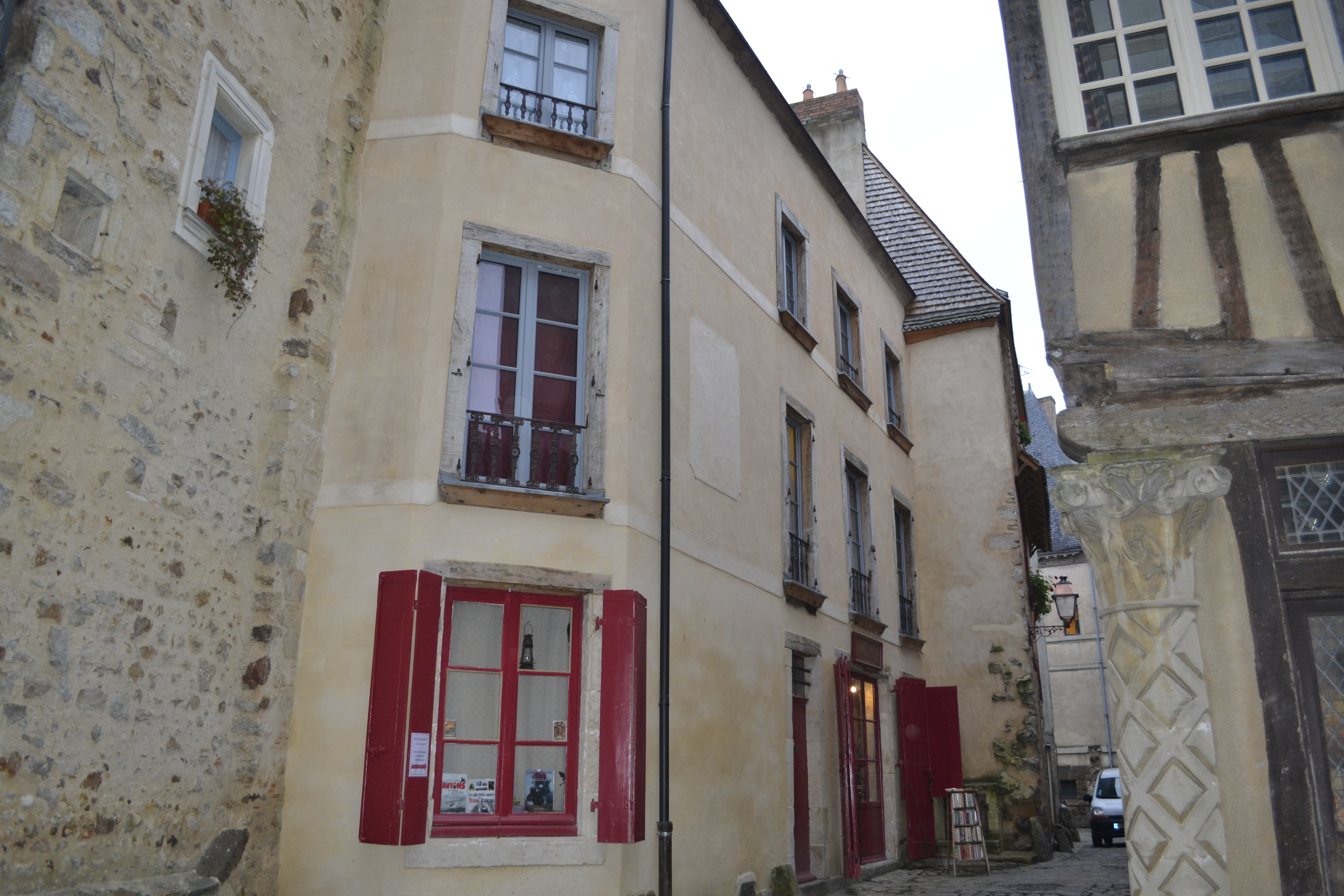 Restauration d'un immeuble à pan de bois