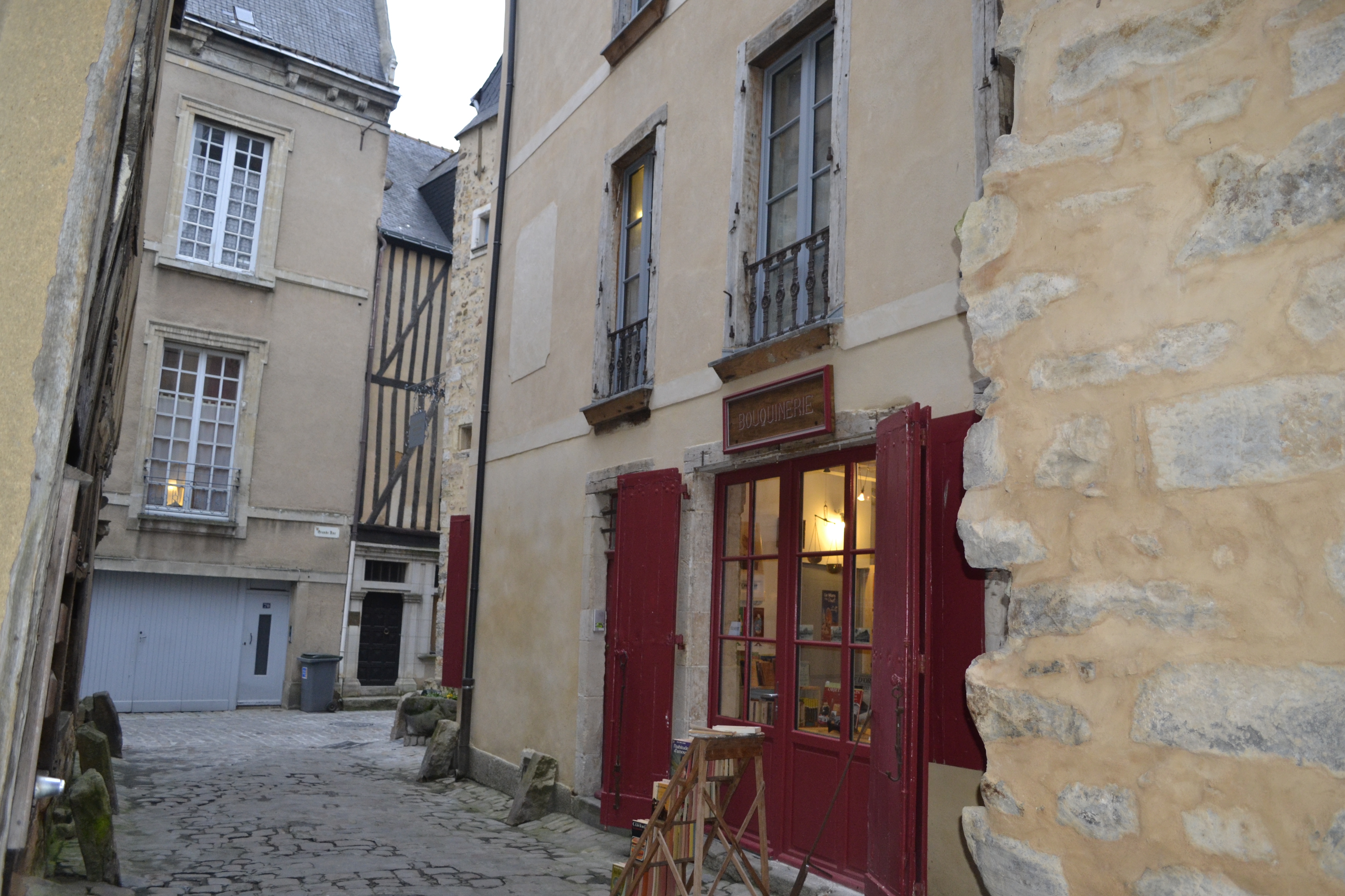 Restauration d'un immeuble à pan de bois