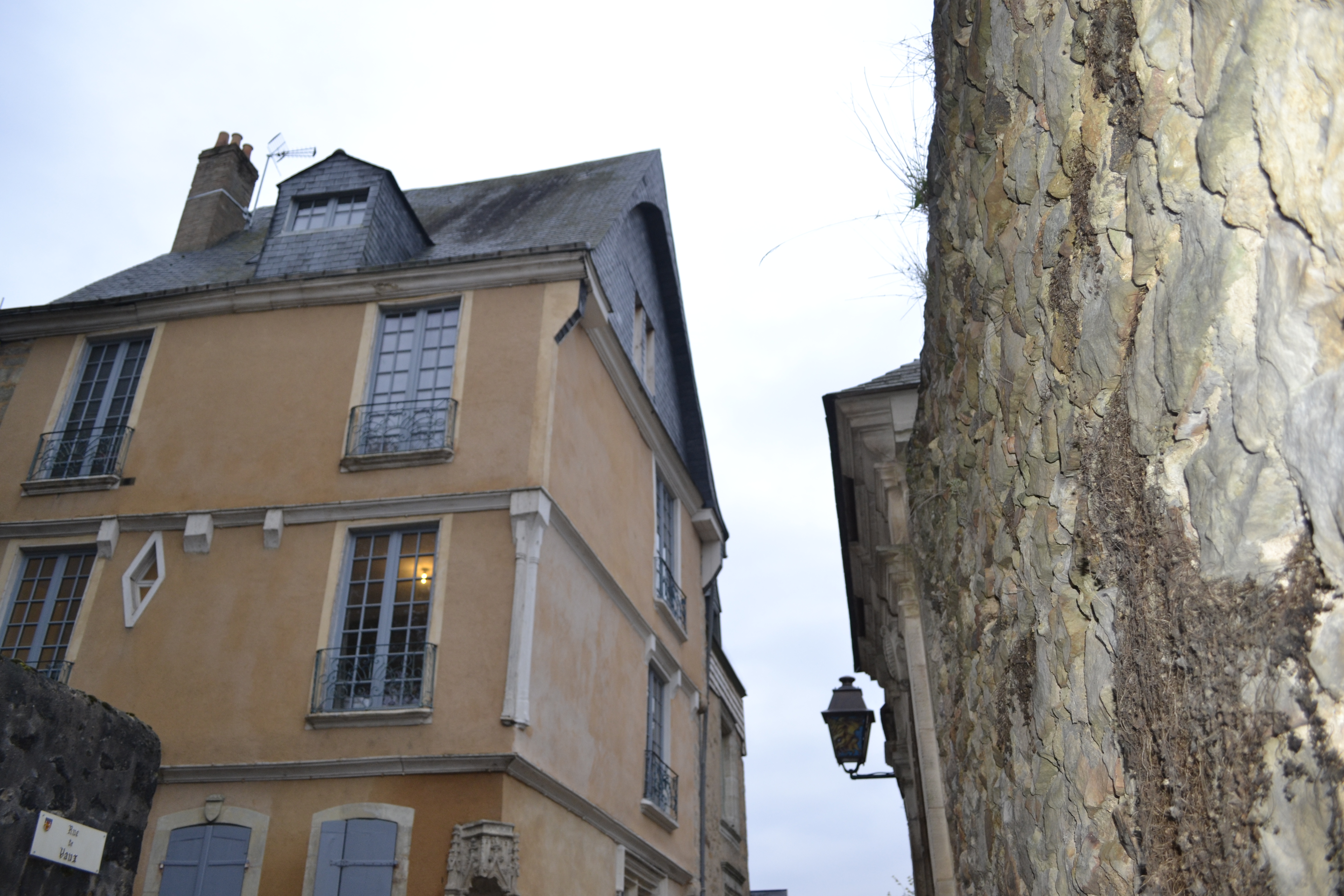 Restauration d'un pignon ardoise