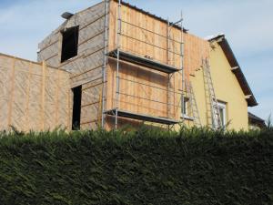 Agrandissement avec surélévation