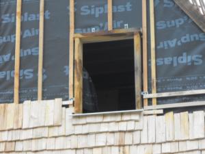 Restauration d'un pignon du XVI ème siècle