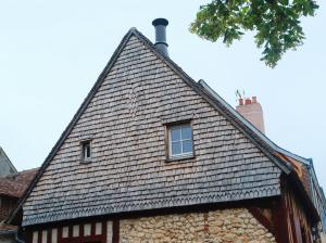 Restauration d'un pignon du XVI ème siècle