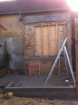 Agrandissement de maison de bourg