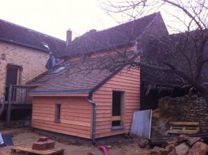 Agrandissement de maison de bourg