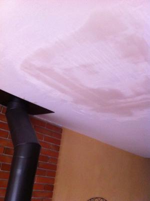 Injection ouate de cellulose en plafond