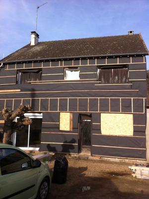 Isolation extérieure complète des murs