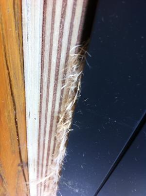 Isolation des contours d'une baie en rénovation 